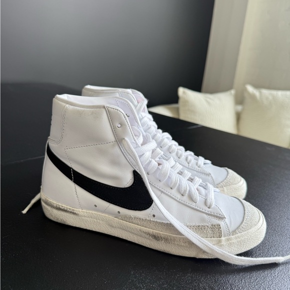 Nike Shoes - Nike Blazer Mid White Sneakers